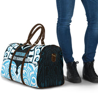 Aotearoa Ngati Kahungunu Travel Bag New Zealand Traditional Maori Pattern