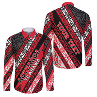 Personalised Aotearoa Te Arawa Family Matching Puletasi and Hawaiian Shirt New Zealand Maori Tribal Fern Pattern