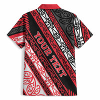 Personalised Aotearoa Te Arawa Hawaiian Shirt New Zealand Maori Tribal Fern Pattern