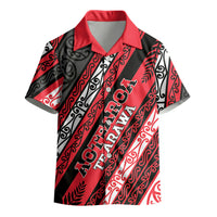 Personalised Aotearoa Te Arawa Kid Hawaiian Shirt New Zealand Maori Tribal Fern Pattern DT05 - Polynesian Pride