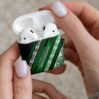 Aotearoa Ngati Maniapoto AirPods Case New Zealand Maori Tribal Fern Pattern