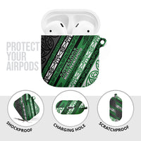 Aotearoa Ngati Maniapoto AirPods Case New Zealand Maori Tribal Fern Pattern