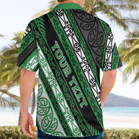 Personalised Aotearoa Ngati Maniapoto Hawaiian Shirt New Zealand Maori Tribal Fern Pattern