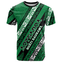 Personalised Aotearoa Ngati Raukawa T Shirt New Zealand Maori Tribal Fern Pattern