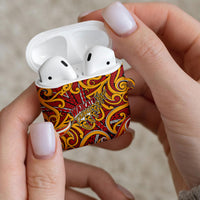 Aotearoa Waikato Tainui AirPods Case Maori Tribal Pattern Koru Motif