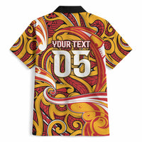 Custom Aotearoa Waikato Tainui Hawaiian Shirt Maori Tribal Pattern Koru Motif DT05 - Polynesian Pride