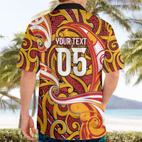Custom Aotearoa Waikato Tainui Hawaiian Shirt Maori Tribal Pattern Koru Motif DT05 - Polynesian Pride