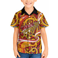 Custom Aotearoa Waikato Tainui Hawaiian Shirt Maori Tribal Pattern Koru Motif DT05 - Polynesian Pride