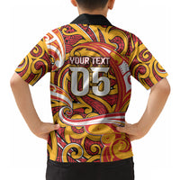 Custom Aotearoa Waikato Tainui Hawaiian Shirt Maori Tribal Pattern Koru Motif DT05 - Polynesian Pride