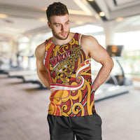 Custom Aotearoa Waikato Tainui Men Tank Top Maori Tribal Pattern Koru Motif