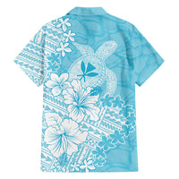 Hawaii Kanaka Maoli Family Matching Short Sleeve Bodycon Dress and Hawaiian Shirt Polynesian Turtle Tattoo
