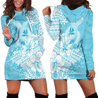 Hawaii Kanaka Maoli Hoodie Dress Polynesian Turtle Tattoo