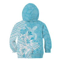 Hawaii Kanaka Maoli Kid Hoodie Polynesian Turtle Tattoo DT05 - Polynesian Pride