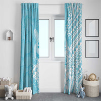 Hawaii Kanaka Maoli Window Curtain Polynesian Turtle Tattoo