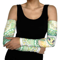 Hawaii Pineapple Arm Sleeves Cute Cosplay Turtle Plumeria Spiral