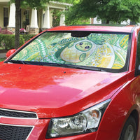 Hawaii Pineapple Auto Sun Shade Cute Cosplay Turtle Plumeria Spiral