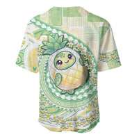 Hawaii Pineapple Baseball Jersey Cute Cosplay Turtle Plumeria Spiral
