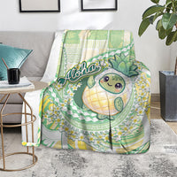 Hawaii Pineapple Blanket Cute Cosplay Turtle Plumeria Spiral