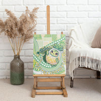 Hawaii Pineapple Canvas Wall Art Cute Cosplay Turtle Plumeria Spiral