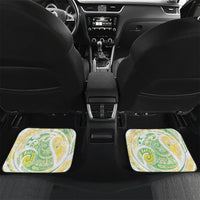 Hawaii Pineapple Car Mats Cute Cosplay Turtle Plumeria Spiral