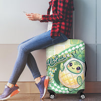 Hawaii Pineapple Luggage Cover Cute Cosplay Turtle Plumeria Spiral