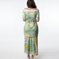 Hawaii Pineapple Puletasi Cute Cosplay Turtle Plumeria Spiral