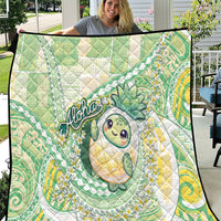 Hawaii Pineapple Quilt Cute Cosplay Turtle Plumeria Spiral