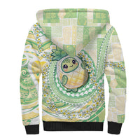 Hawaii Pineapple Sherpa Hoodie Cute Cosplay Turtle Plumeria Spiral
