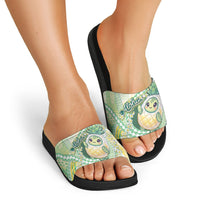 Hawaii Pineapple Slide Sandals Cute Cosplay Turtle Plumeria Spiral