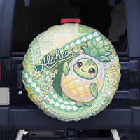 Hawaii Pineapple Spare Tire Cover Cute Cosplay Turtle Plumeria Spiral