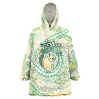 Hawaii Pineapple Wearable Blanket Hoodie Cute Cosplay Turtle Plumeria Spiral