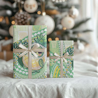 Hawaii Pineapple Wrapping Paper Cute Cosplay Turtle Plumeria Spiral