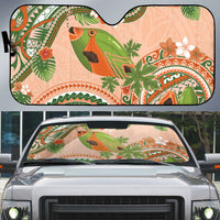 Hawaii Papaya Auto Sun Shade Cute Cosplay Humuhumu Fish Plumeria Waves