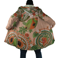 Hawaii Papaya Cloak Cute Cosplay Humuhumu Fish Plumeria Waves