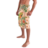 Hawaii Papaya Lavalava Cute Cosplay Humuhumu Fish Plumeria Waves
