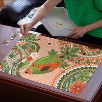 Hawaii Papaya Puzzle Cute Cosplay Humuhumu Fish Plumeria Waves