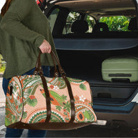 Hawaii Papaya Travel Bag Cute Cosplay Humuhumu Fish Plumeria Waves
