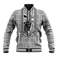 Mabuhay Philippines Festival Baseball Jacket Philippine Eagle Sun Three Stars Barong Pattern