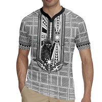 Mabuhay Philippines Festival Rugby Jersey Philippine Eagle Sun Three Stars Barong Pattern