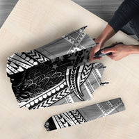 Mabuhay Philippines Festival Umbrella Philippine Eagle Sun Three Stars Barong Pattern
