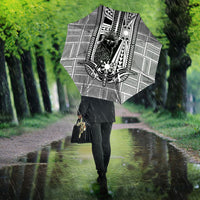 Mabuhay Philippines Festival Umbrella Philippine Eagle Sun Three Stars Barong Pattern