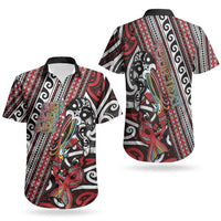 Personalised Maori Language Week Couples Matching Tank Maxi Dress and Hawaiian Shirt Ake Ake Ake Tribal Patterns