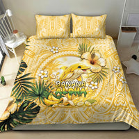 Hawaii Banana Dolphin Bedding Set Cute Cosplay Naiʻa Fish Tribal Patterns