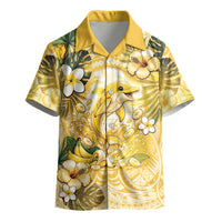 Hawaii Banana Dolphin Kid Hawaiian Shirt Cute Cosplay Naiʻa Fish Tribal Patterns