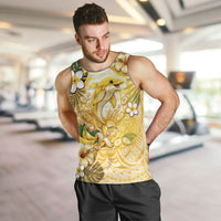 Hawaii Banana Dolphin Men Tank Top Cute Cosplay Naiʻa Fish Tribal Patterns