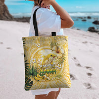 Hawaii Banana Dolphin Tote Bag Cute Cosplay Naiʻa Fish Tribal Patterns