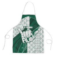 Hawaii Volleyball Apron Shaka Aloha Hand