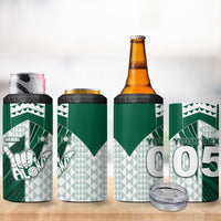 Custom Hawaii Volleyball 4 in 1 Can Cooler Tumbler Shaka Aloha Hand