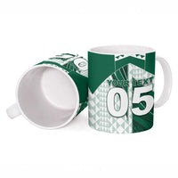 Custom Hawaii Volleyball Ceramic Mug Shaka Aloha Hand DT05 - Polynesian Pride