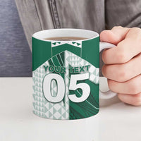 Custom Hawaii Volleyball Ceramic Mug Shaka Aloha Hand DT05 - Polynesian Pride